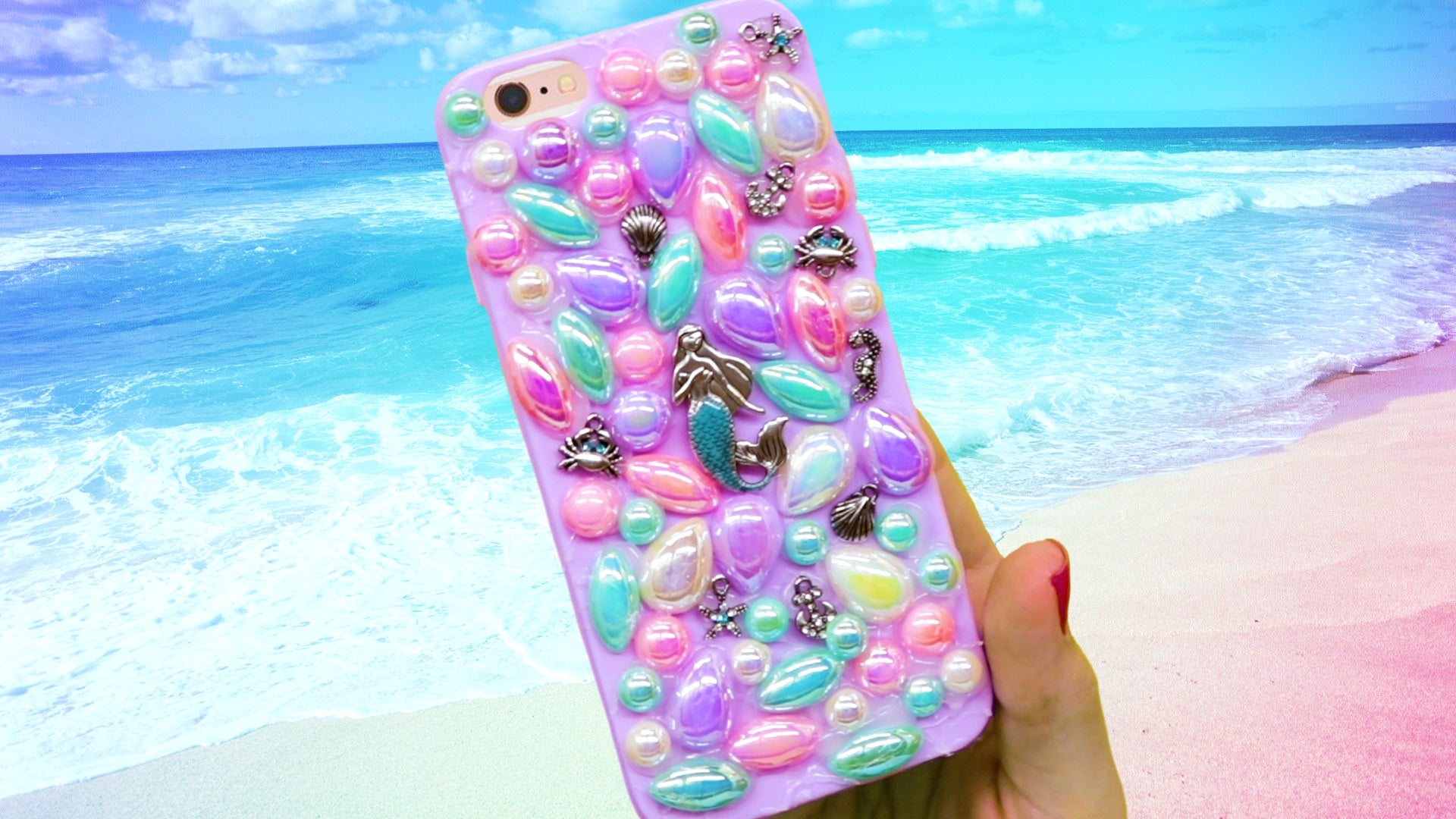 Mermaid Shell Phone Case GoldieBlox Mermaid Shell Phone Case GoldieBlox