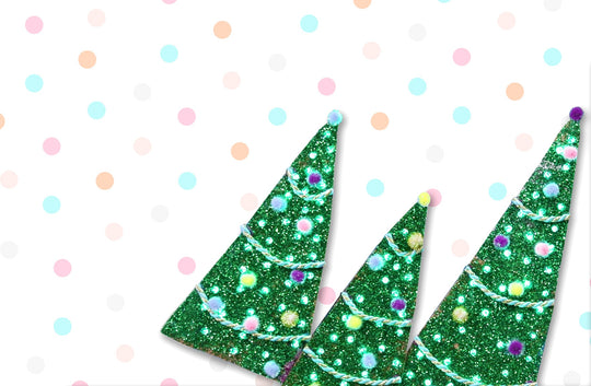 LED Cardboard Christmas Trees—No Pine Needles, No Problem