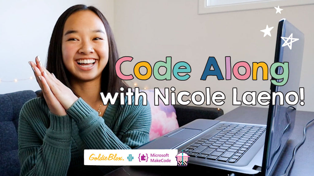 Join GoldieBlox and Microsoft for a Fun & Free Hour of Code Event with Nicole Laeno