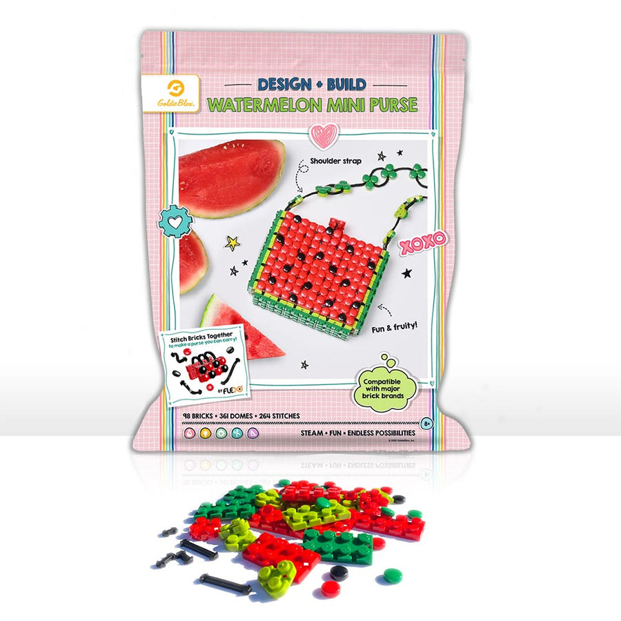 Watermelon Mini Purse Building Kit